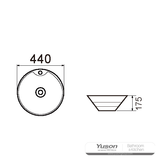 YS28422 কাউন্টার বেসিনের উপরে সিরামিক, শৈল্পিক বেসিন, সিরামিক সিঙ্ক;