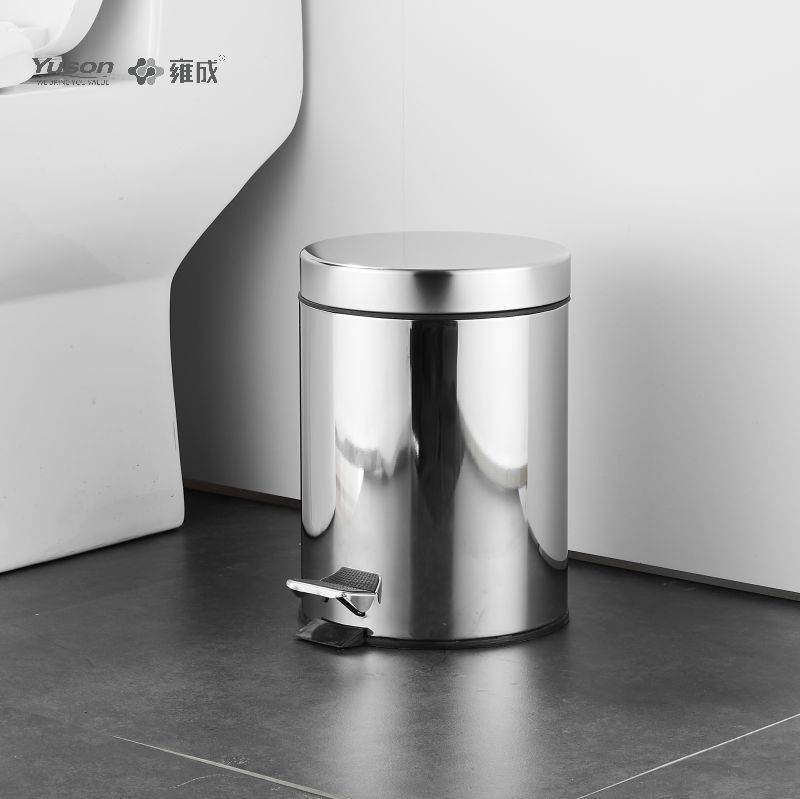20901 মসৃণ বাথরুম আনুষাঙ্গিক, RUBBISH BIN, SUS 201/304 বর্জ্য বিন